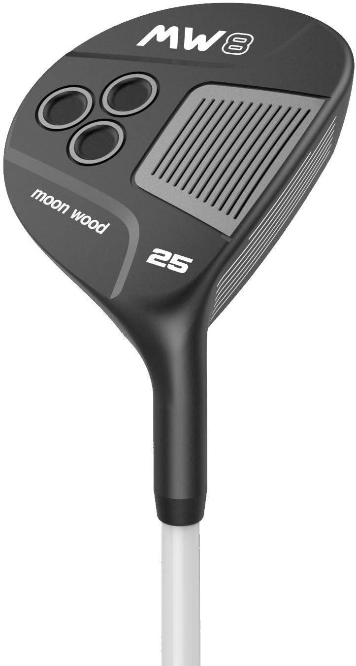 imageMW8 Moon Wood Premium Golf Fairway Wood for Men and Women Golf Club Includes Headcover Legal for Tournament PlayRight