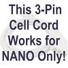 Pool Pilot AutoPilot 952 + 19050, Salt Cell Cord + Red Cap, 12 ft with 3 Pin Connector Nano/Plus/Total Control